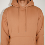 10 OZ Camel Heavyweight Fleece Hoodie
