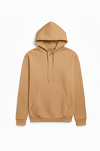 10 OZ Camel Heavyweight Fleece Hoodie
