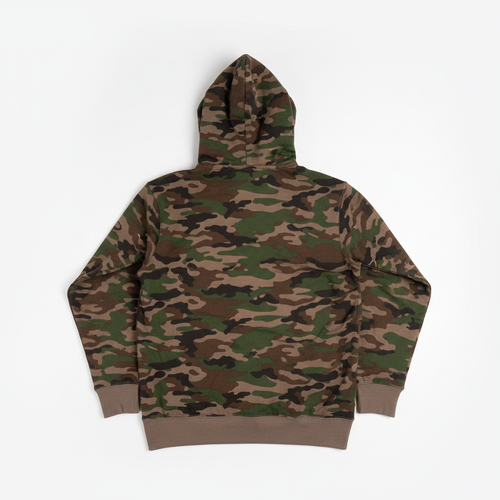 10 OZ Blank Camo Heavyweight Fleece Hoodie