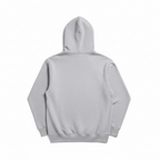 10 OZ Gray Heavyweight Fleece Hoodie