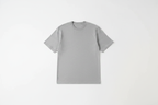 6 OZ Gray Soft Cotton T-Shirt