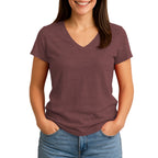 2585 Comfort Womens V Neck Tee*