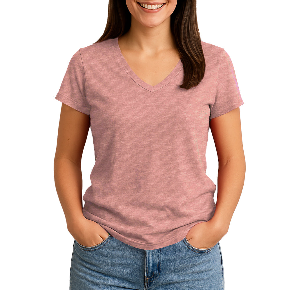 2585 Comfort Womens V Neck Tee*