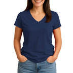 2585 Comfort Womens V Neck Tee*