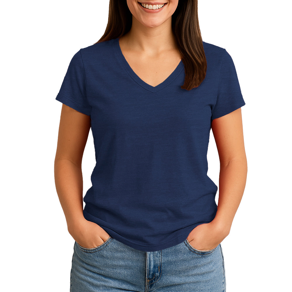 2585 Comfort Womens V Neck Tee*