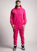 10 OZ Hot Pink Heavy Blend Fleece Sweatsuit