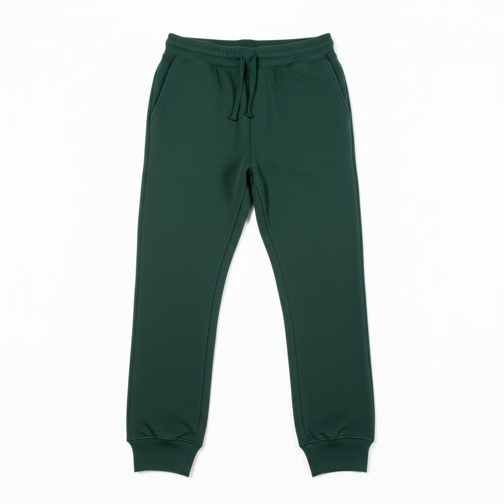 10 OZ Hunter Green Heavy Blend Fleece Sweatpant