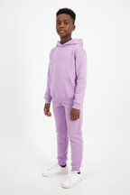 Kids 10 OZ Lilac Soft Fleece Sweatsuit