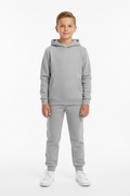 Kids 10 OZ Gray Soft Fleece Sweatsuit