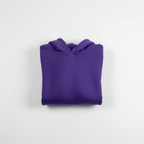 Purple Hooded Crop Top
