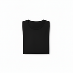 6 OZ Black Soft Cotton T-Shirt
