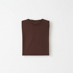 6 OZ Brown Soft Cotton T-Shirt