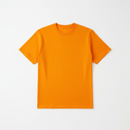 6 OZ Orange Soft Cotton T-Shirt