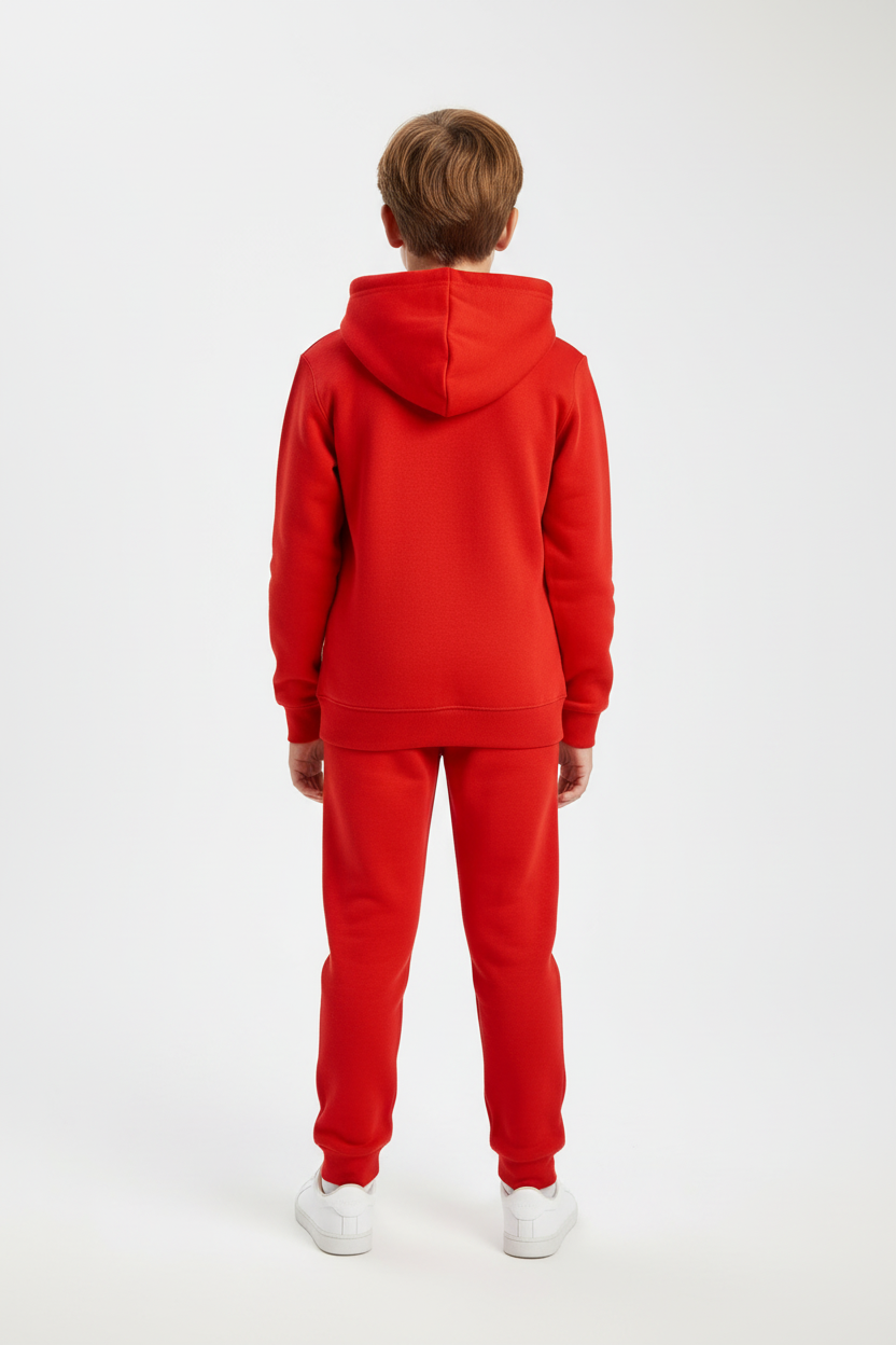 Red Heavy Blend Kids SweatShirt