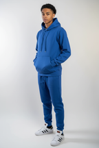 10 OZ Royal Blue Heavy Blend Fleece Sweatsuit