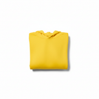 Yellow Hooded Crop Top