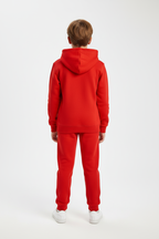 Kids 10 OZ Red Soft Fleece Sweatsuit