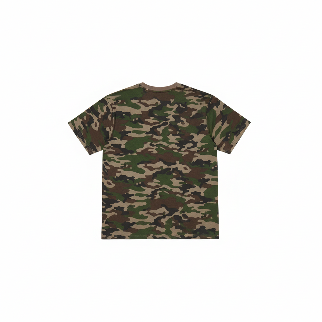 6 OZ Camo Heavy Soft Cotton T-Shirt