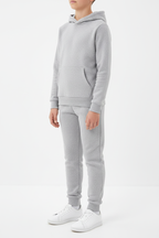 Kids 10 OZ Gray Soft Fleece Sweatsuit