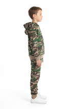 Kids 10 OZ Camo Soft Fleece Sweatsuit