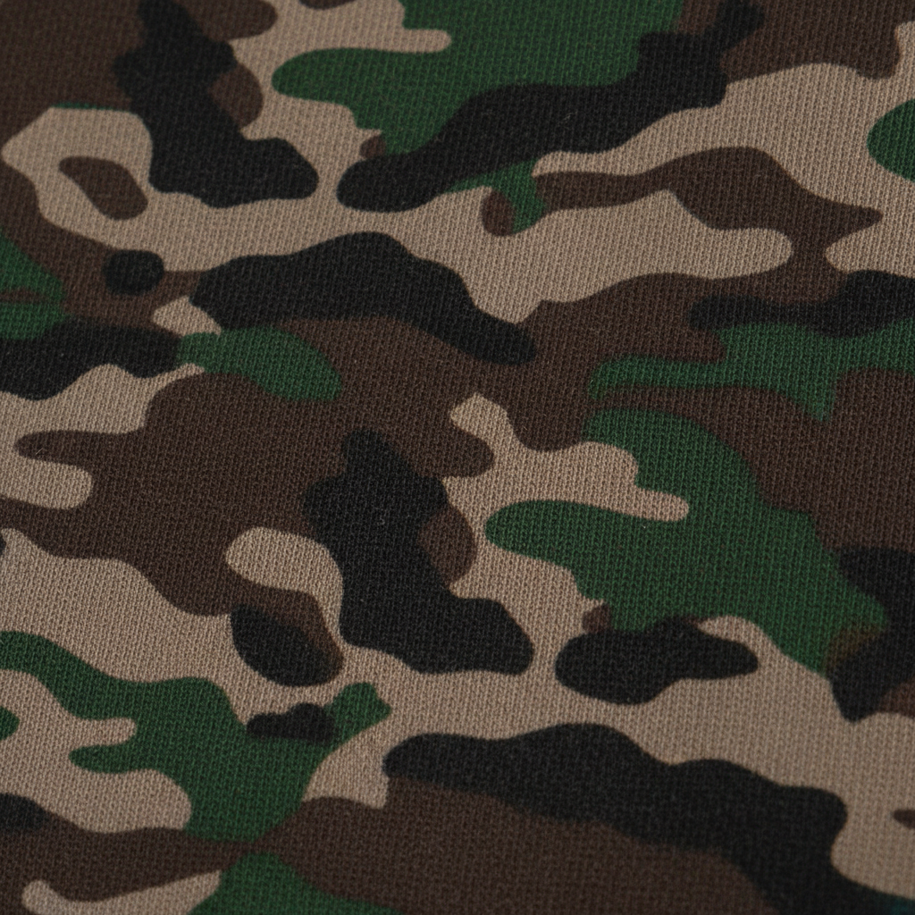 Camo Hooded Crop Top