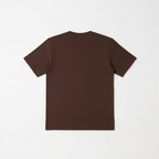 6 OZ Brown Soft Cotton T-Shirt