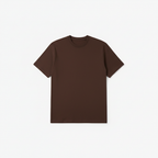 6 OZ Brown Soft Cotton T-Shirt