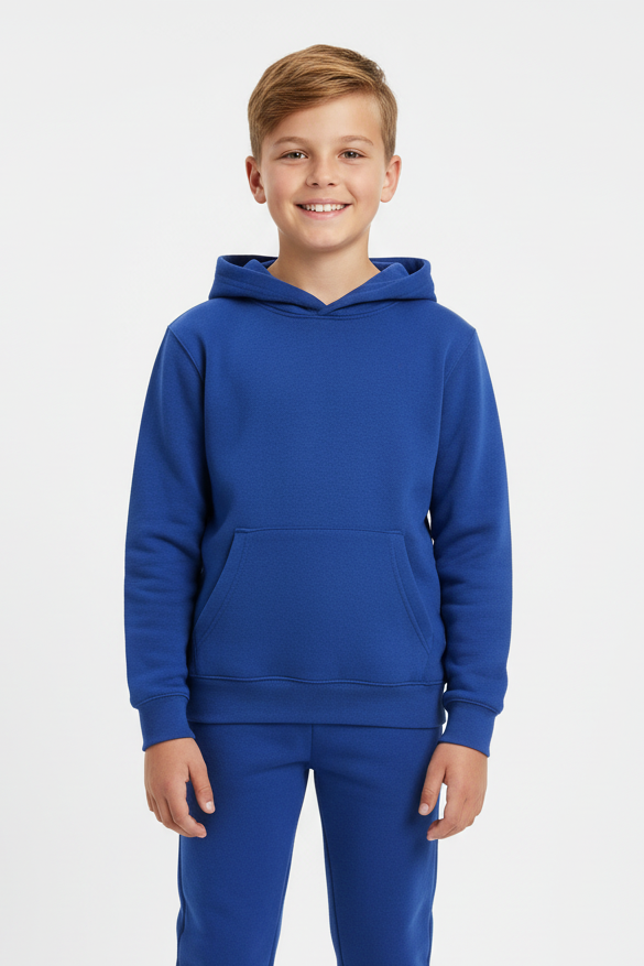 Kids 10 OZ Royal Blue Soft Fleece Sweatsuit
