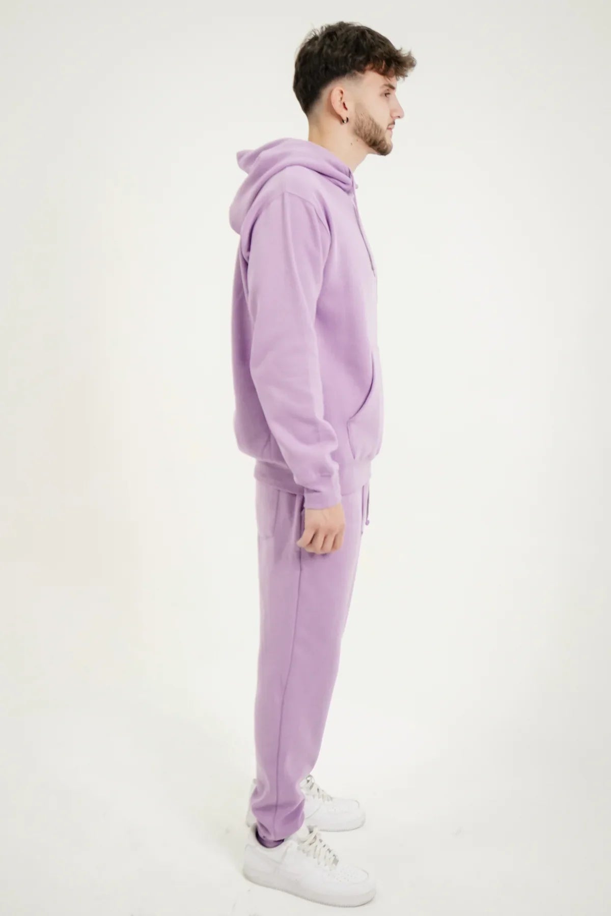 10 OZ Lilac Heavy Blend Fleece Sweatsuit