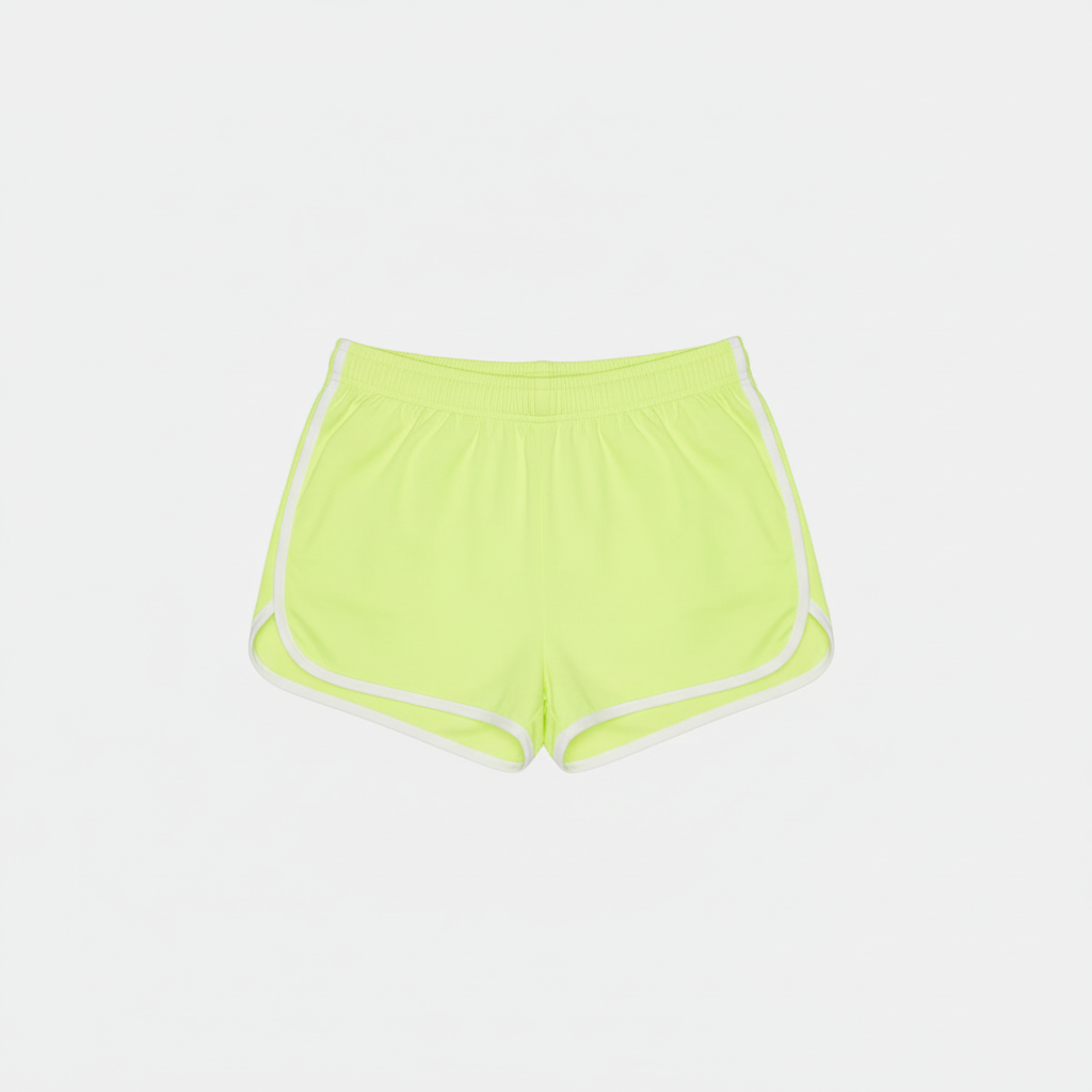 Lime Track Short