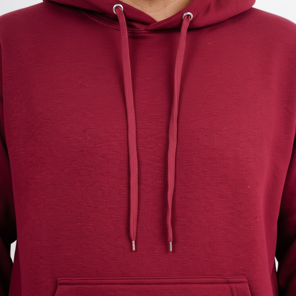 10 OZ Maroon Heavyweight Hoodie