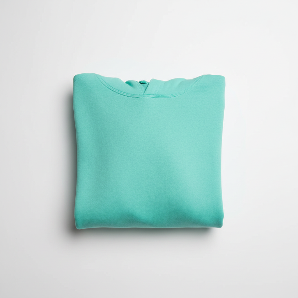 10 OZ Mint Heavyweight Fleece Hoodie