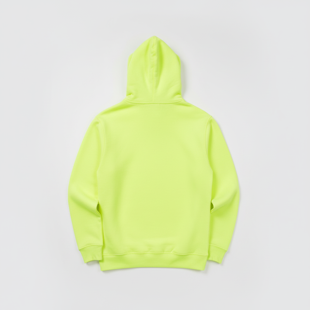 10 OZ Neon Lime Heavy Blend Fleece Hoodie
