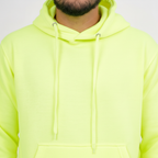 10 OZ Neon Lime Heavy Blend Fleece Hoodie