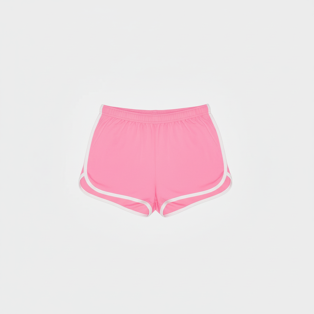 Neon Pink Track Short
