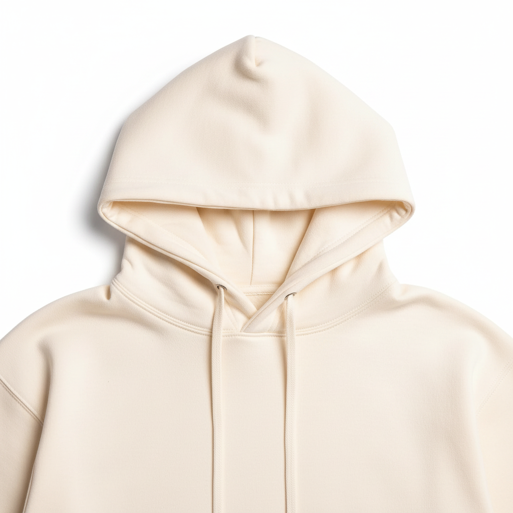 10 OZ Off-White Heavyweight Fleece Hoodie