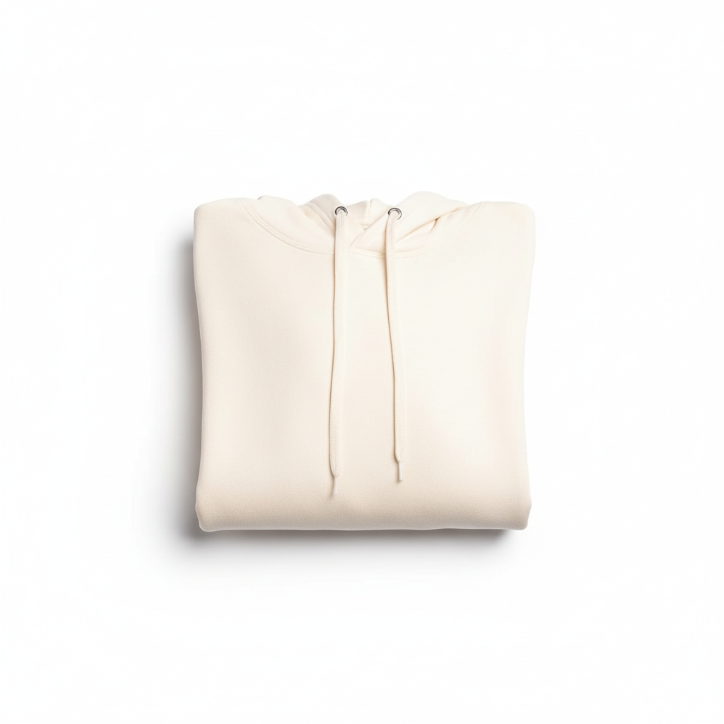 10 OZ Off-White Heavyweight Fleece Hoodie