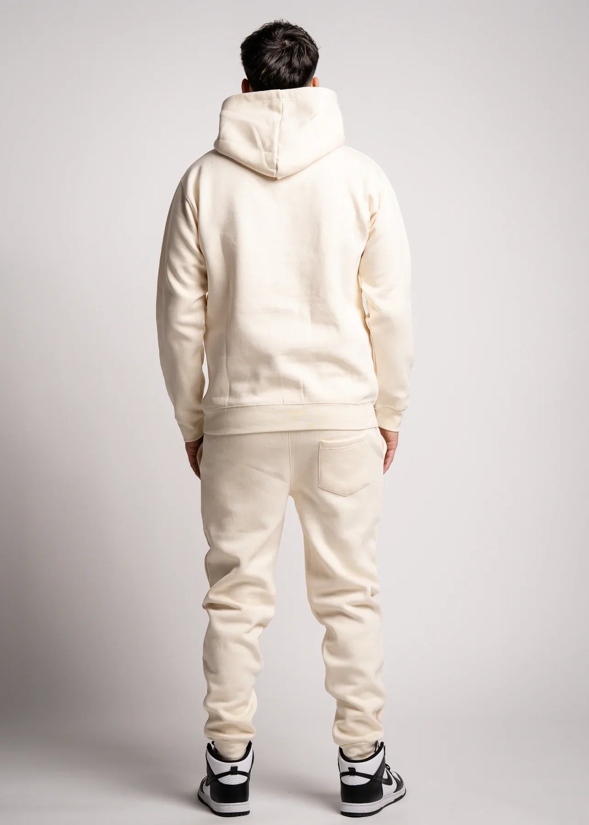 10 OZ Off-White Heavy Blend Fleece Sweatsuit
