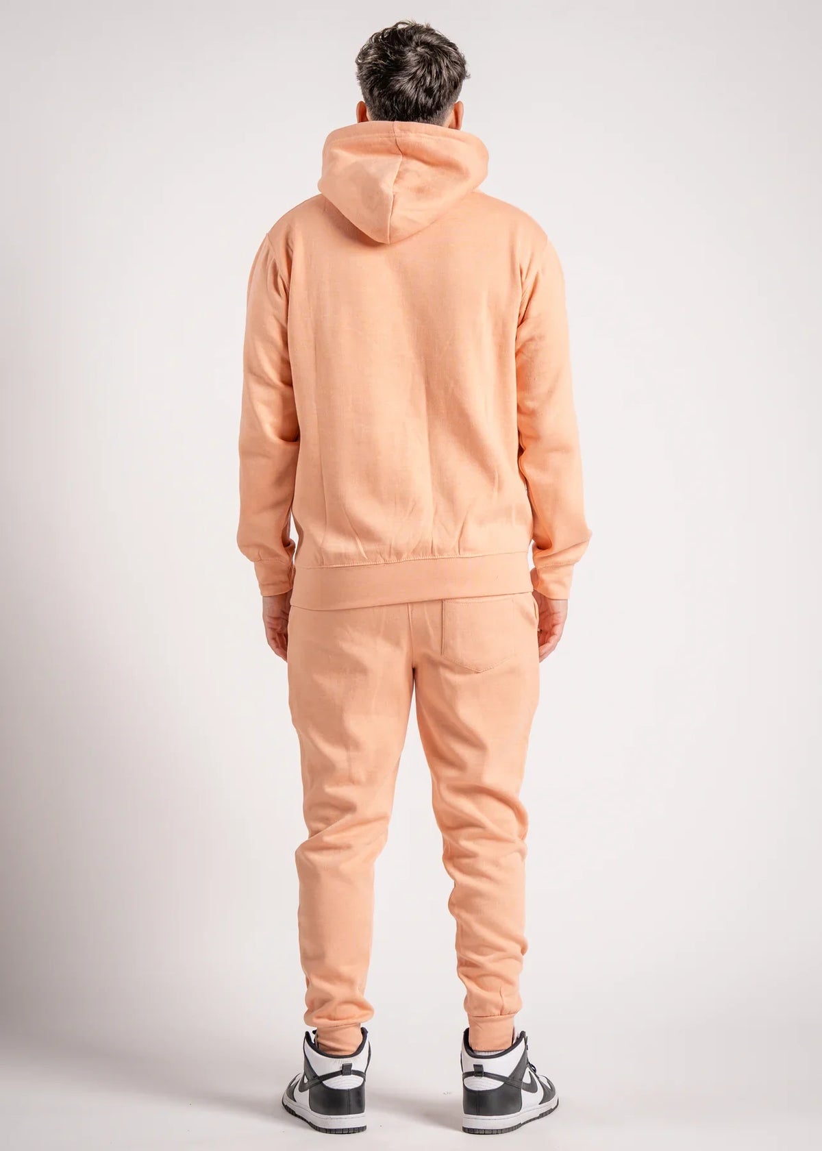10 OZ Blank Peach Heavyweight Sweatsuit