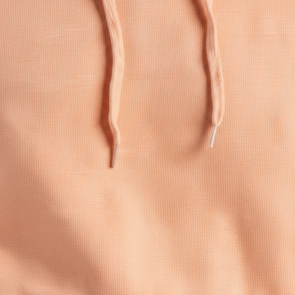10 OZ Peach Heavyweight Fleece Hoodie