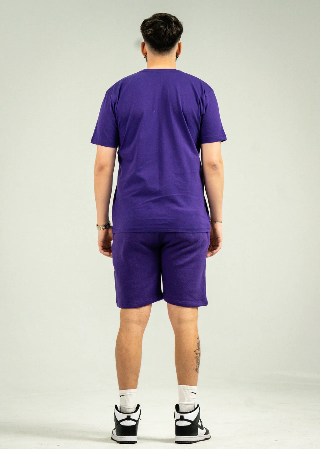 Purple T-Shirt and Short Set