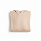 10 OZ Sand Heavyweight Fleece Hoodie