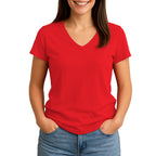 2585 Comfort Womens V Neck Tee*