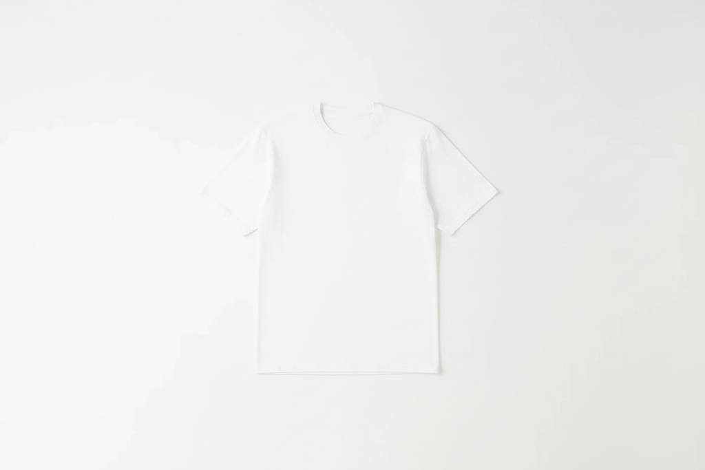 6 OZ White Soft Cotton T-Shirt