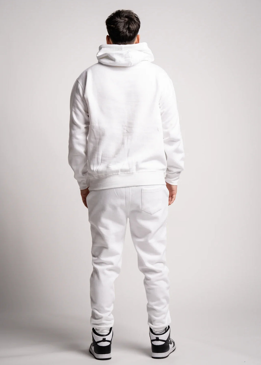 10 OZ Blank White Heavyweight Sweatsuit