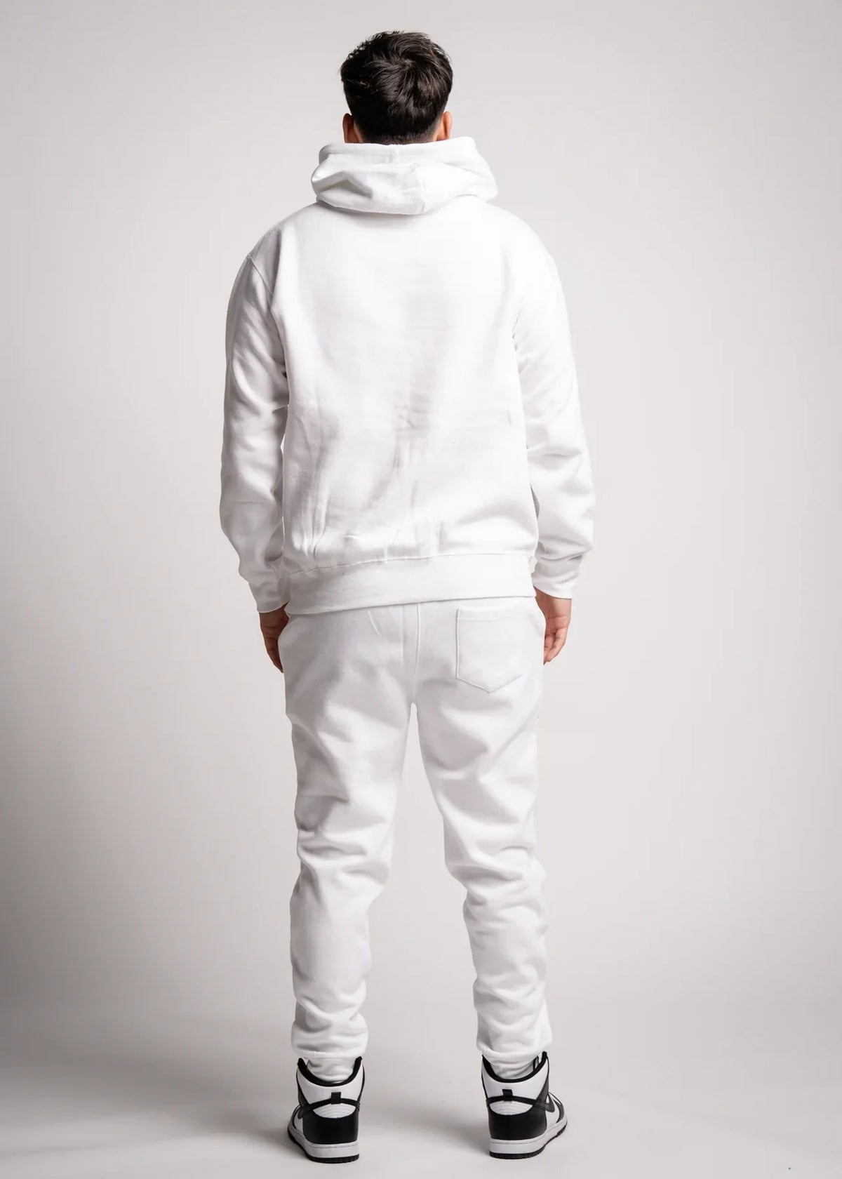 10 OZ Blank White Heavyweight Sweatsuit